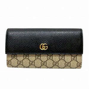 GUCCI Black GG Marmont Wallet